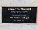 Citizens' War Memorial Christchurch - Princess Anne (id=9502)